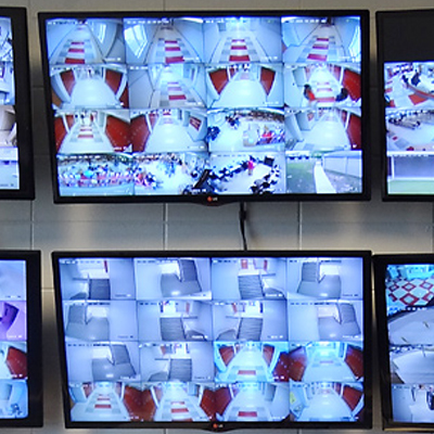 Security Cameras and Data Communications Electrical Installation